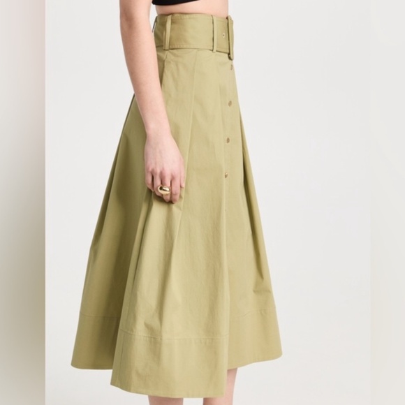 STAUD Skirt Blouse SET like new!!1 - Picture 10 of 11